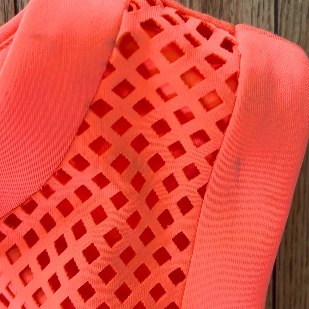 *DONATED**Spenser Jeremy- Bright Orange Scuba Dress! **FINAL PRICE ** - Picture 8 of 15